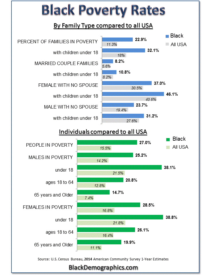 2014 Black Poverty Chart