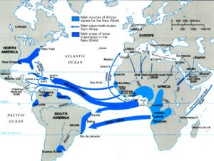 Slave Trade Map Bentley/Ziegler. Traditiona and Encounters: A Global Perspevtive on the Past.NY, McGraw Hill.