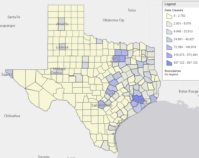 Texas - BlackDemographics.com