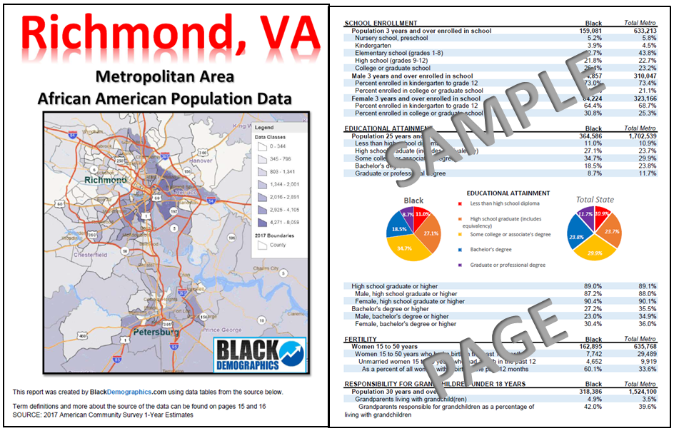 Richmond, VA Metro Data Report Download